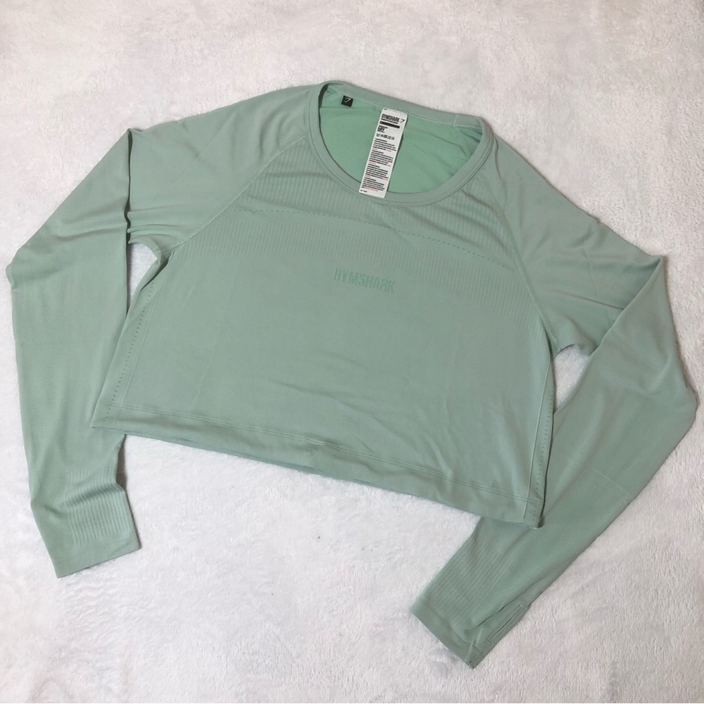 LS Crop Top (green)